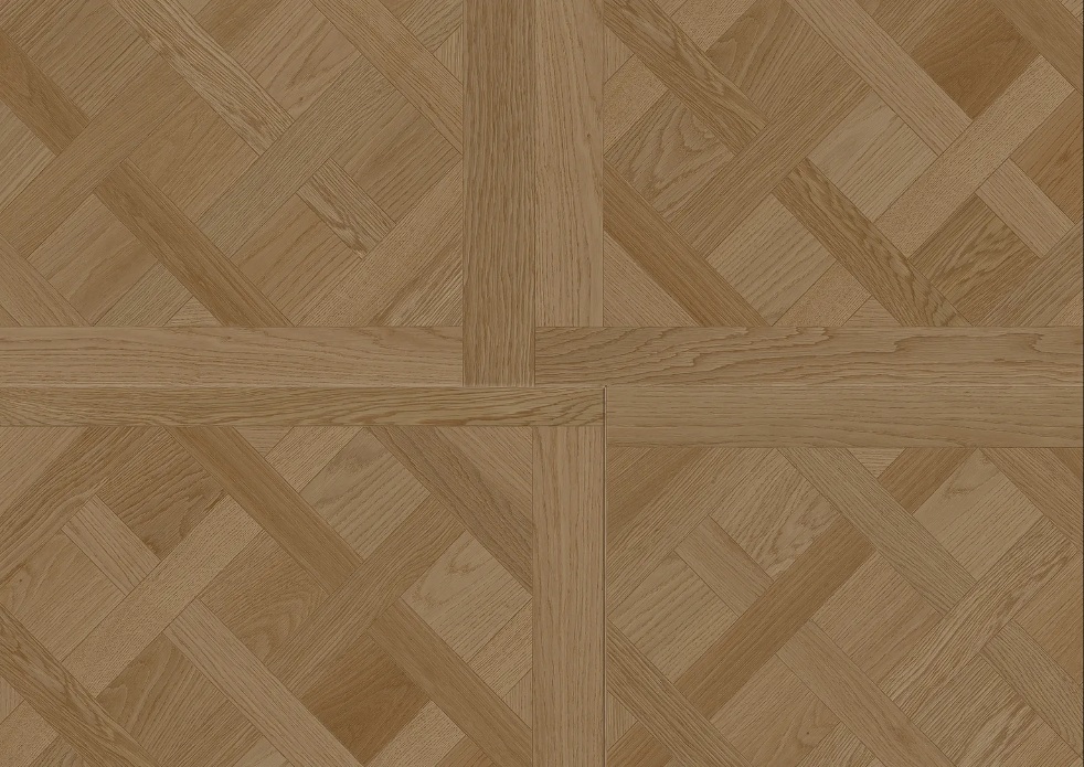 TER HÜRNE Design-Vinylboden Eiche Versailles Holzfliese Flechtmuster | Perform-4012853176203