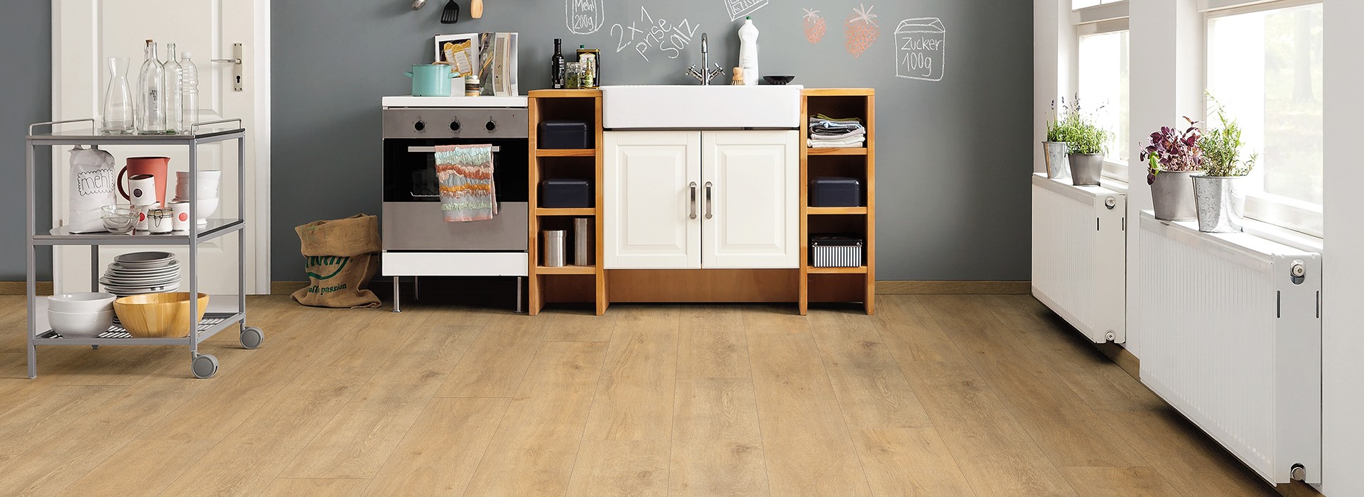 HARO Laminat Eiche Jubilé natur Landhausdiele authentic | Sonderedition Tritty 100 Gran Via | 15 m²-4018427396220