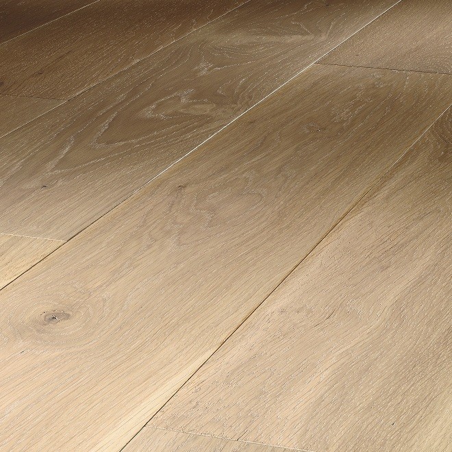 Eiche Natur Diele 16 mm ölimprägniert Weiß Trendtime 1: 17,5 m²-