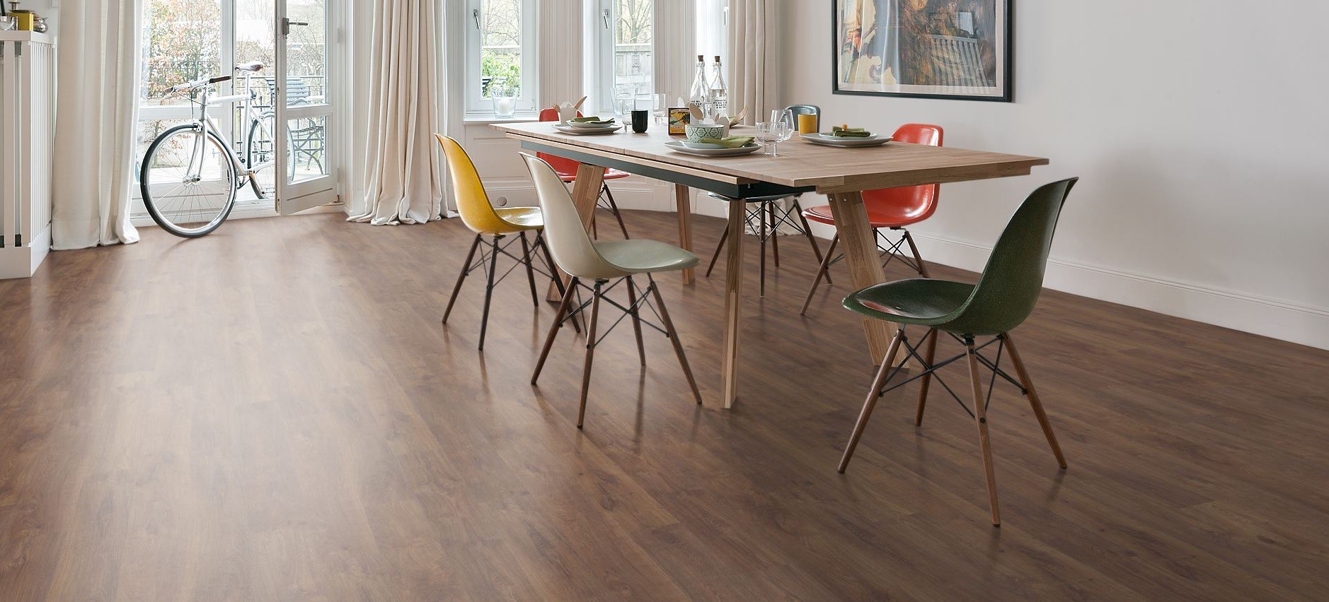 HARO Laminat Eiche kerngeräuchert Landhausdiele 4V | Tritty 75 | 2.Wahl | 15 m²-4018427376932 HARO Laminat Eiche kerngeräuchert Landhausdiele 4V | Tritty 75 | 2.Wahl | 15 m²-4018427376932