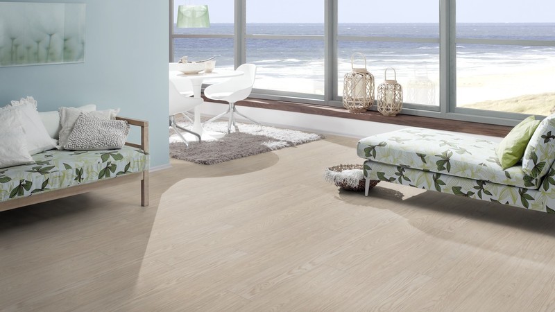 TER HÜRNE Vinylboden Eiche Stockholm beige Lange Landhausdiele A04a | Pure Choice | 18 m²-4012853119637