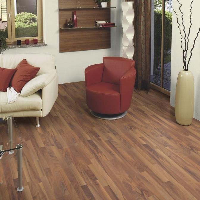 Laminat Nussbaum Schiffsboden 3-Stab: 10,0 m²-9006936041910