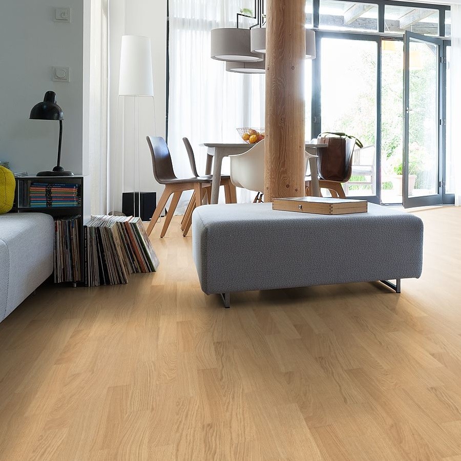 HARO Laminat Buche beige Pore Schiffsboden 3-Stab | Tritty 100 | 2.Wahl-4018427310851