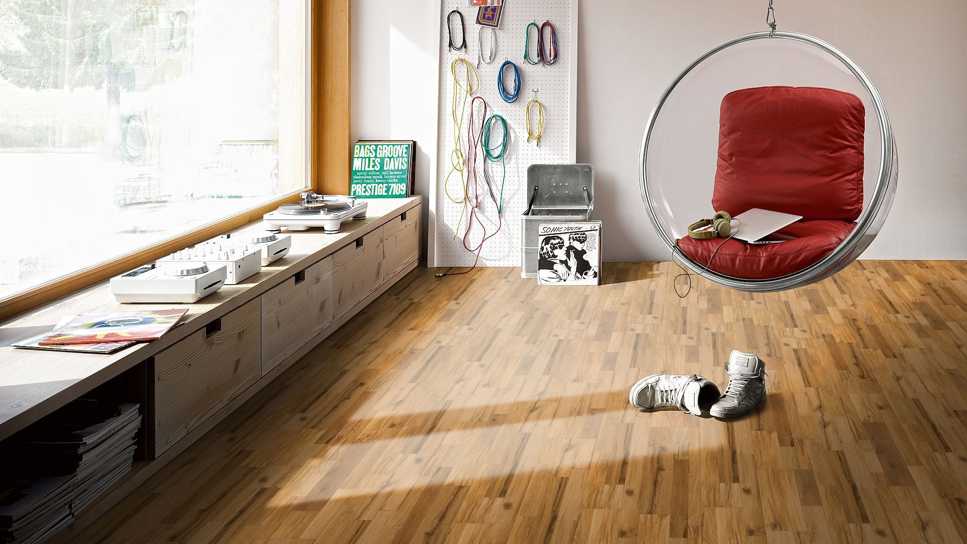PARADOR Vinylboden Eiche Variant natur Landhausdiele | Basic 50 | 25 m²-4014809160328 PARADOR Vinylboden Eiche Variant natur Landhausdiele | Basic 50 | 25 m²-4014809160328