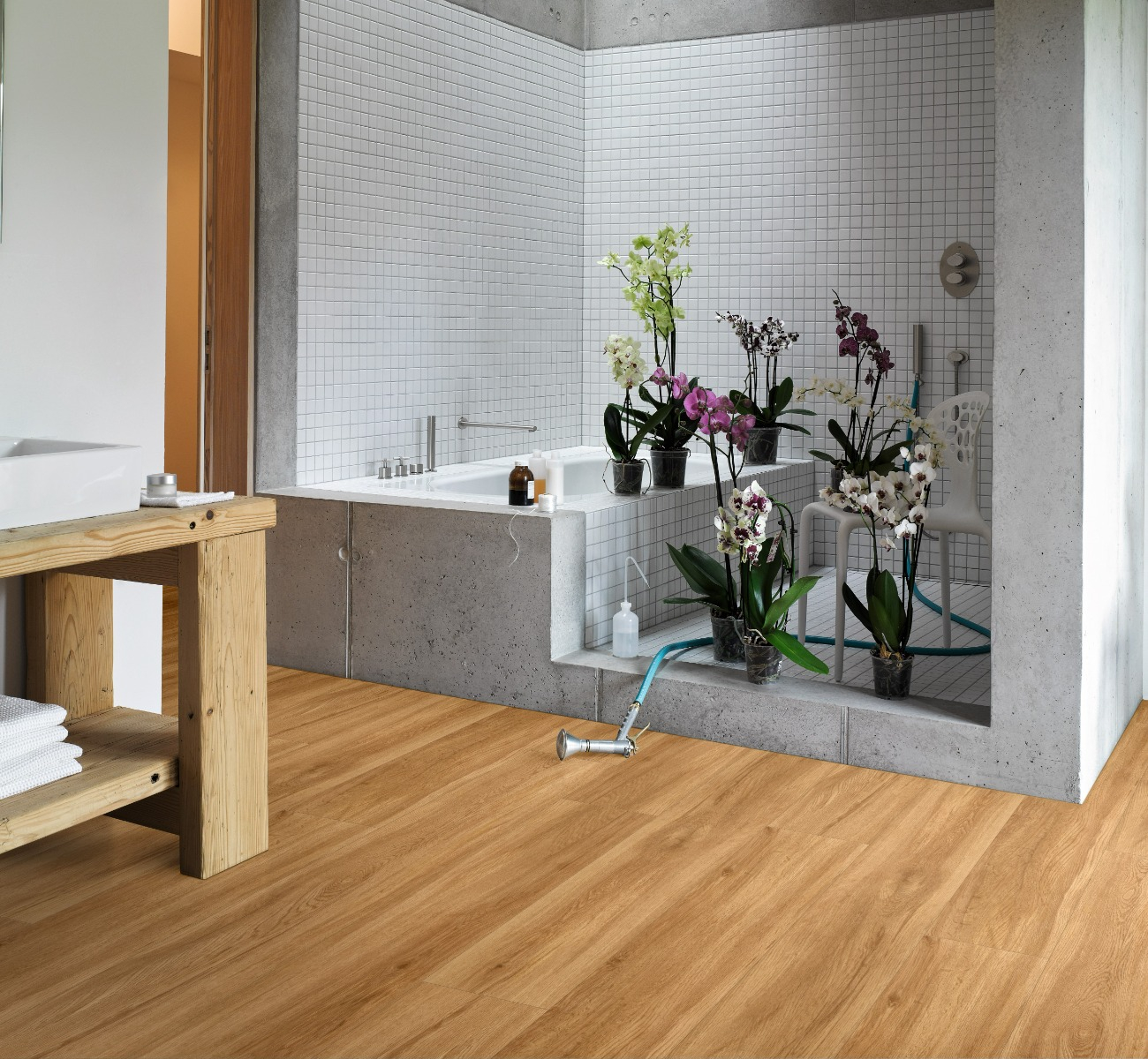 PARADOR Vinylboden Eiche Sierra natur Landhausdiele Gebürstete Struktur 4-seitige Fase | Basic 5.3 | 18 m²-4014809203377 PARADOR Vinylboden Eiche Sierra natur Landhausdiele Gebürstete Struktur 4-seitige Fase | Basic 5.3 | 18 m²-4014809203377