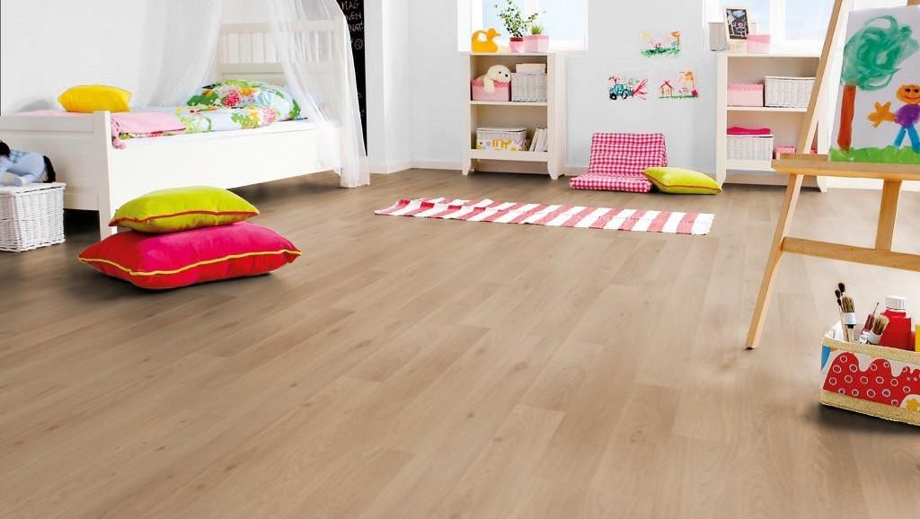 HARO Laminat Eiche hell strukturiert matt 2-Stab | Tritty 100 | 19 m²-4018427344955