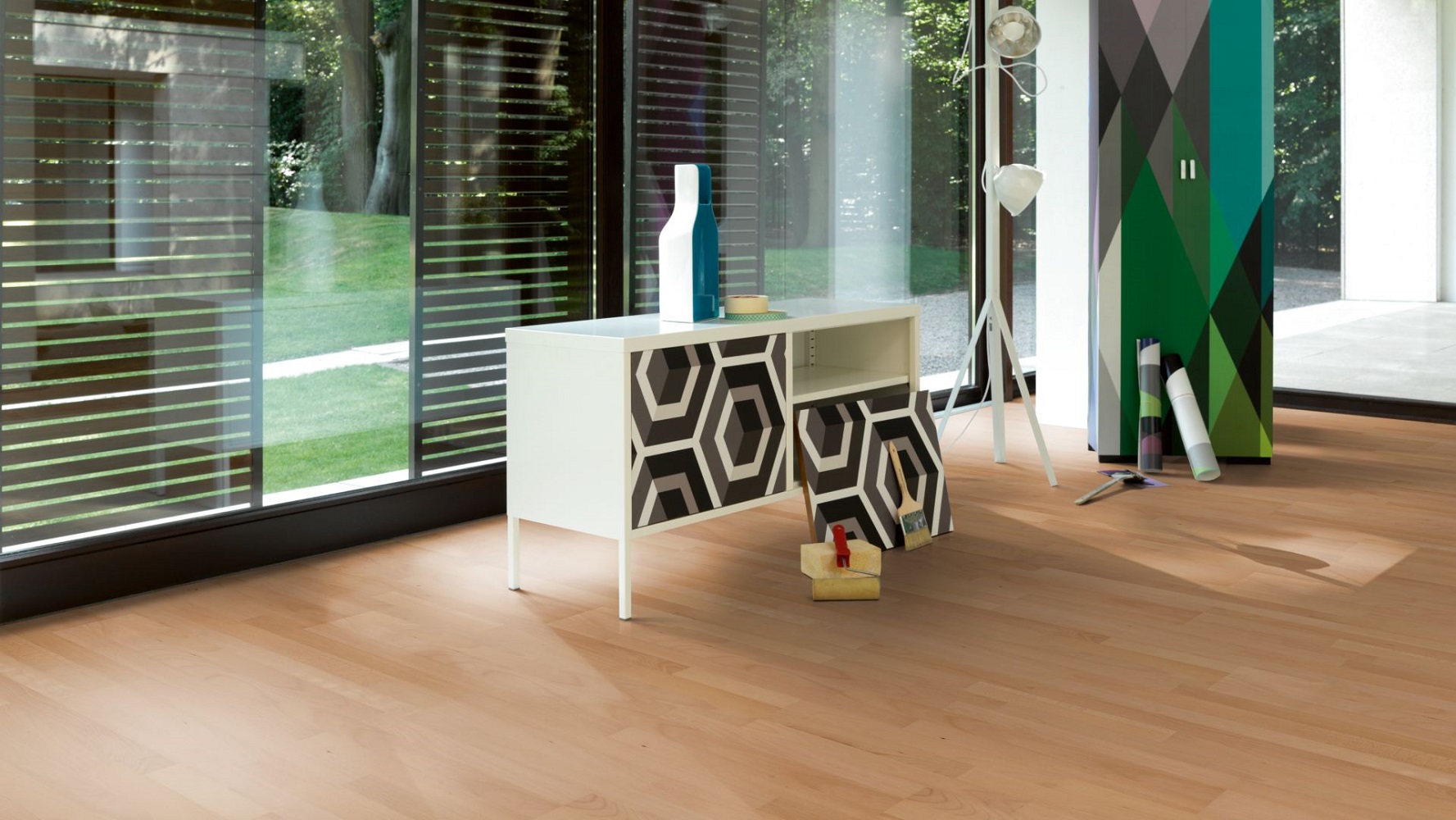 PARADOR Parkett Buche Schiffsboden 3-Stab naturgeölt | Eco Balance | 17,5 m²-4014809141006