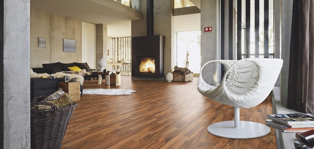 MEISTER Laminat Nussbaum 6615 Schiffsboden 3-Stab | LC 50 S | 24 m²-4011138895761