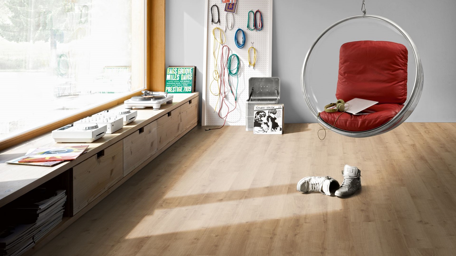 PARADOR Designboden Eiche Pure Natur Landhausdiele 4-seitige Fase | Modular ONE | 2. Wahl | 9 m²-4014809192190