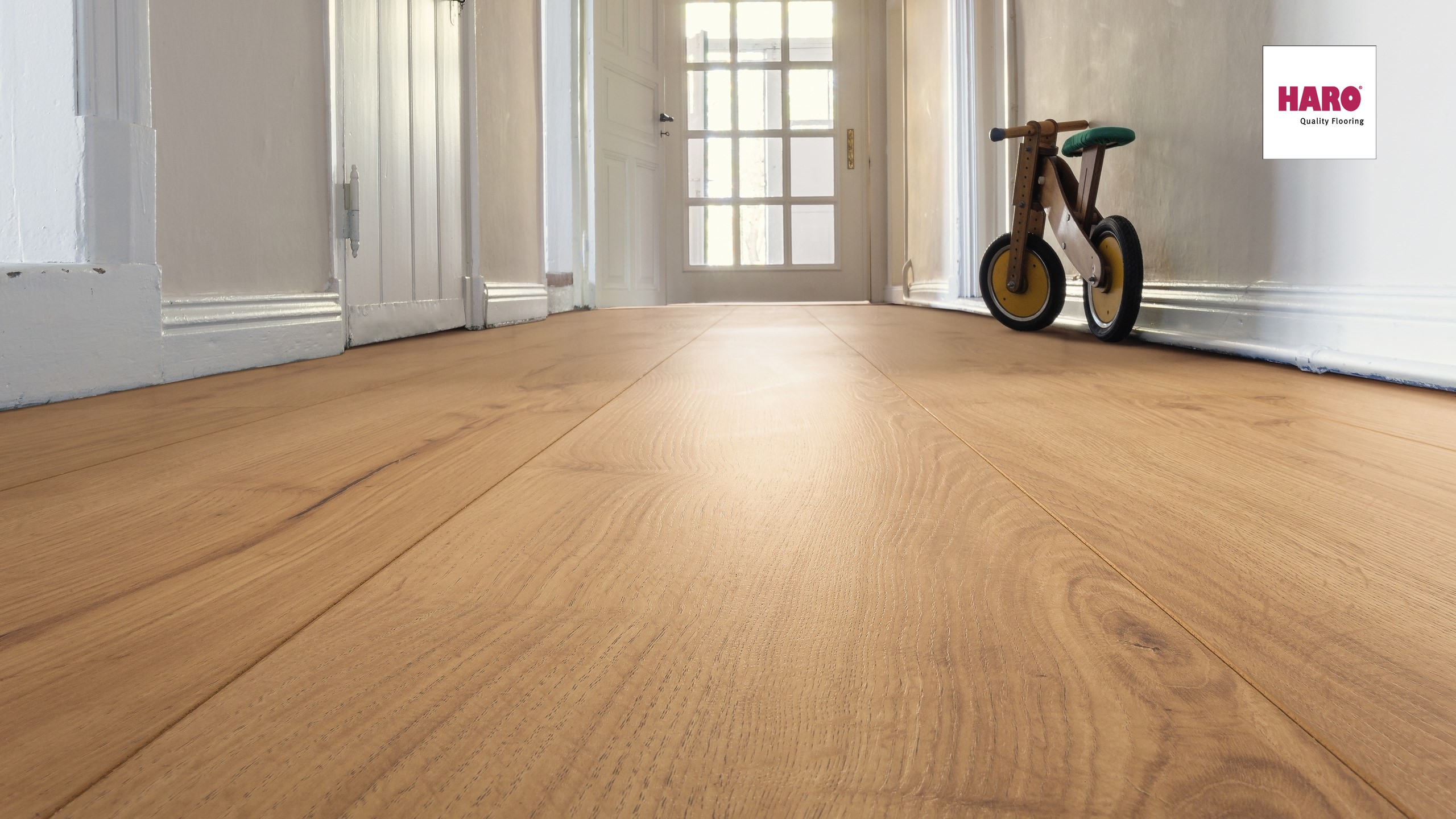 HARO Laminat Alpineiche Natur authentic matt Landhausdiele | Tritty 100 Gran Via | 2.Wahl-4018427325756