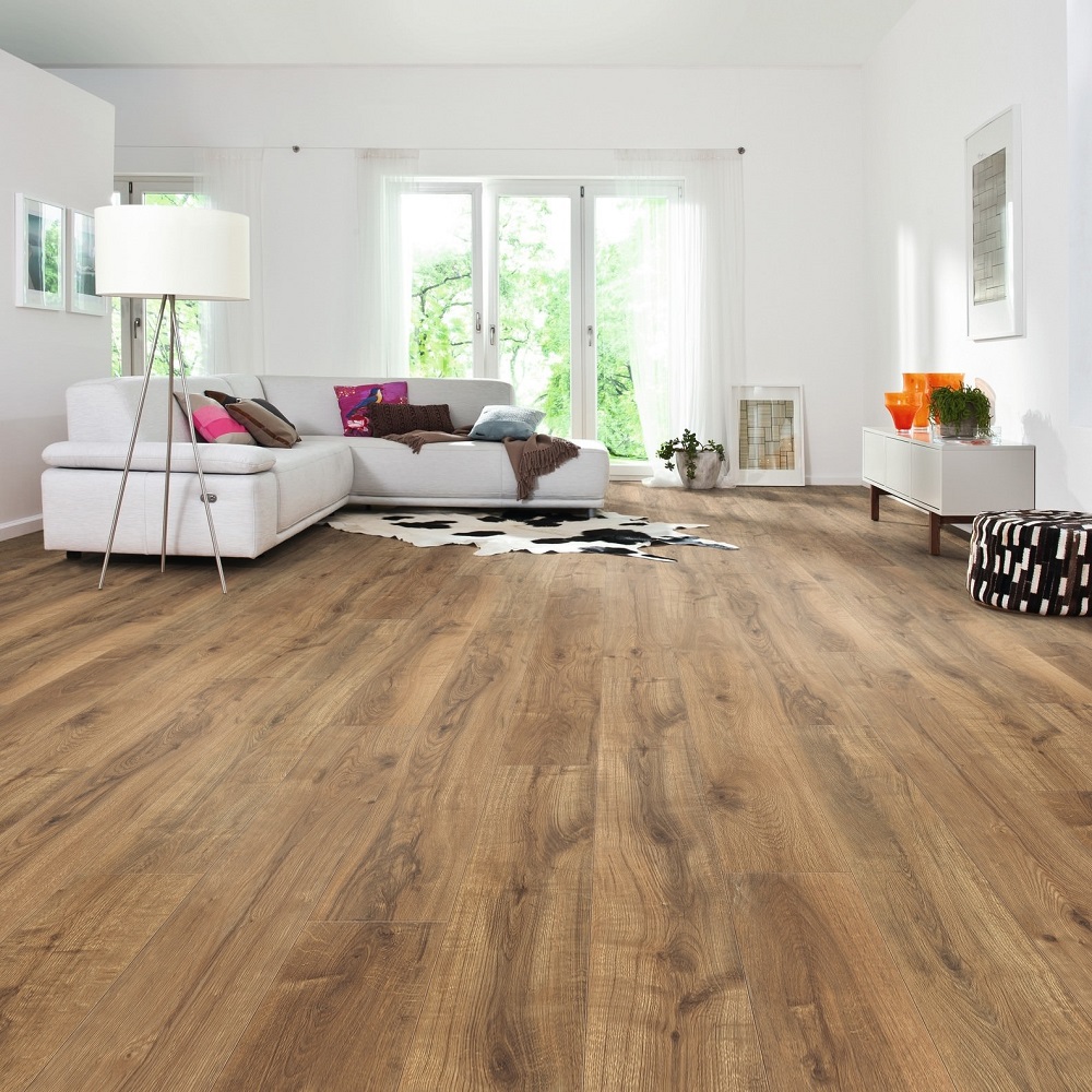 HARO Laminat Eiche Kentucky strukturiert matt Landhausdiele 4V | Living | 2.Wahl | 30 m²-4018427386856