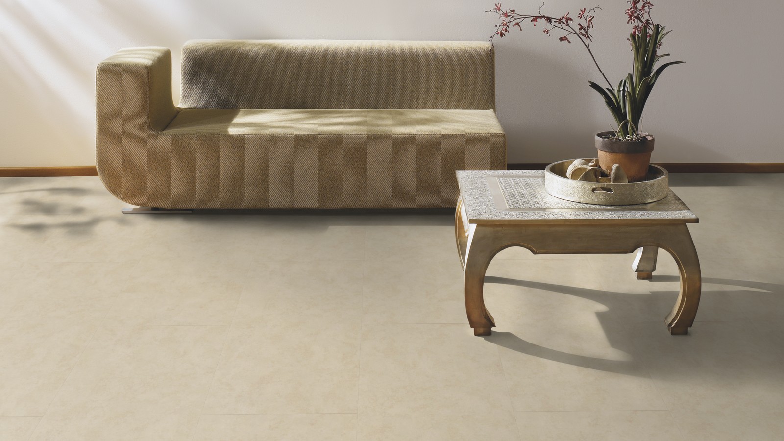 TER HÜRNE Vinylboden Stein Marrakesch beige J04 | Stone Choice Compact-4012853128660