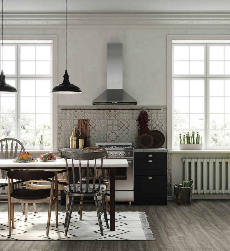 HARO Laminat Eiche Eleganza antikgrau Landhausdiele 4V | Tritty 200 Aqua Gran Via | 2.Wahl | 26 m²-4018427476038