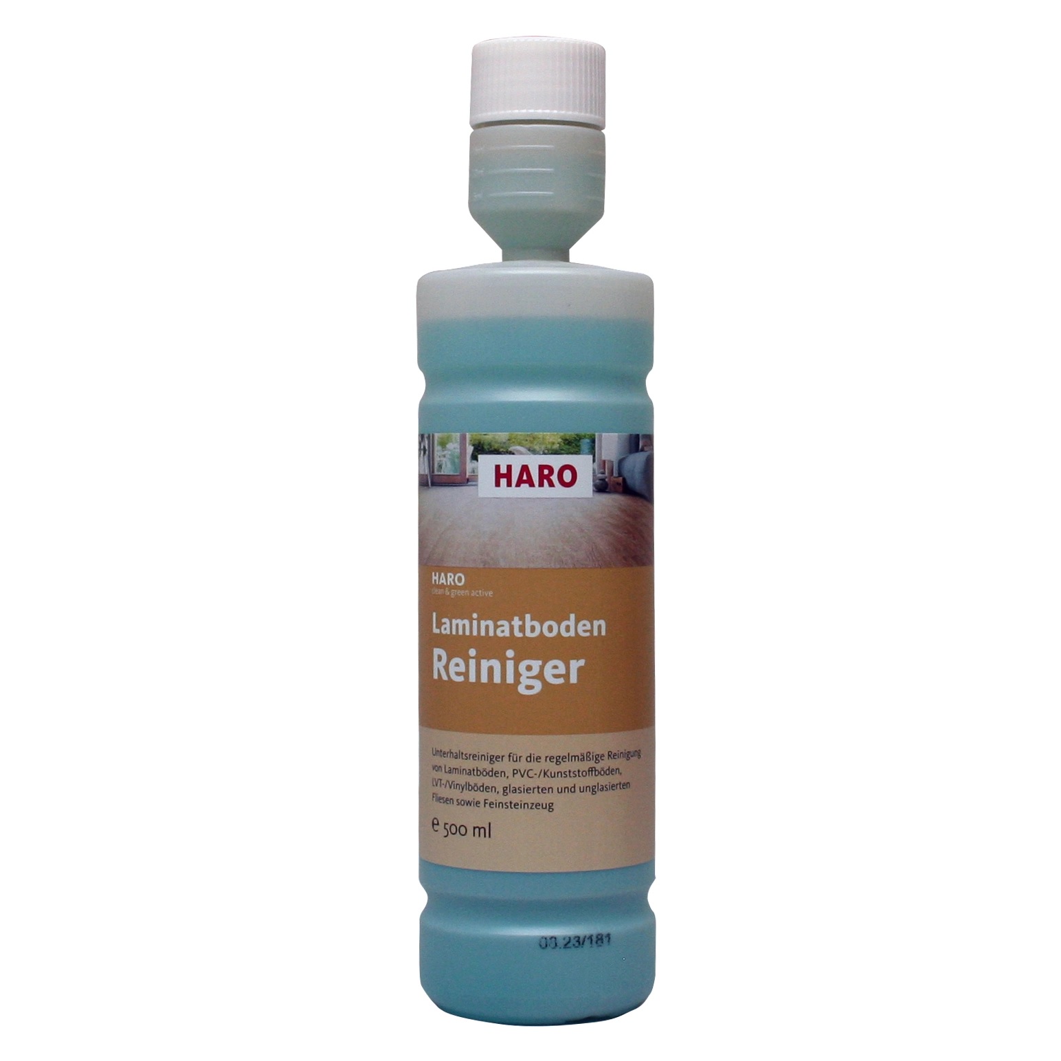 HARO clean & green active für Laminat-, Vinyl- und Designböden 500 ml-4018427518059