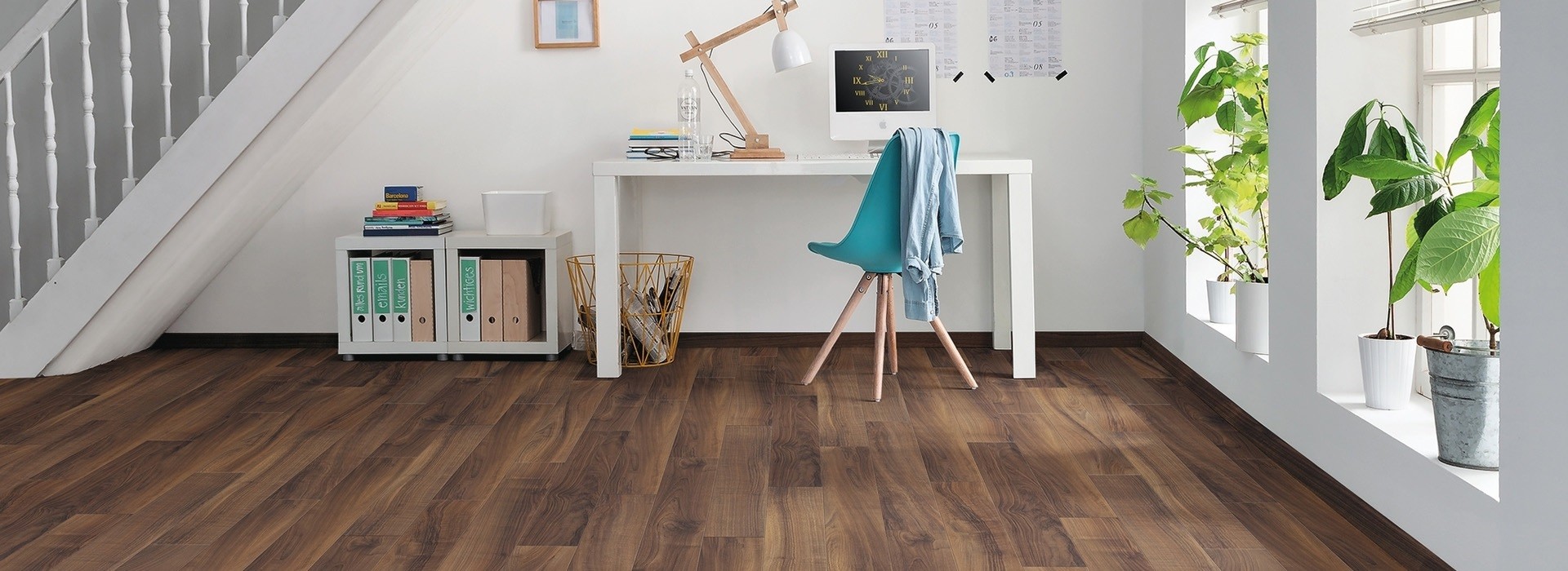 HARO Laminat Italienischer Nussbaum Landhausdiele | Tritty 100 Loft | 2.Wahl | 12 m²-4018427310813