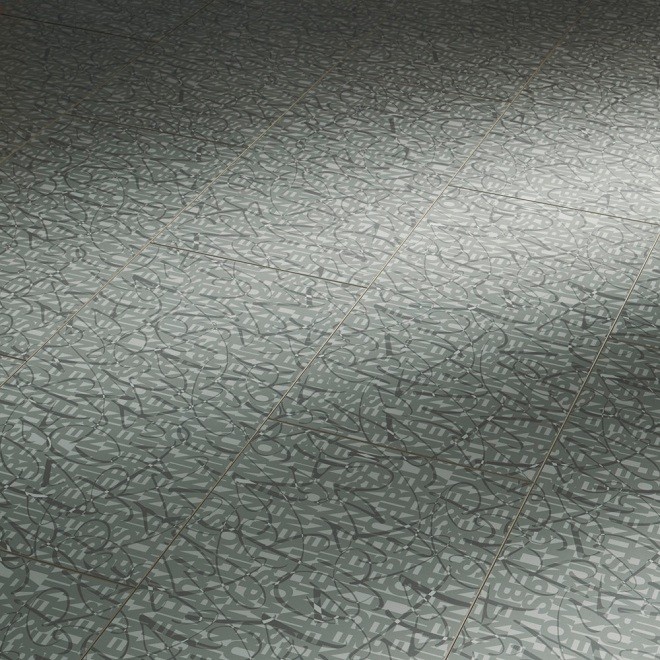 Laminat Letters Dark-Grey | 250 Format Design | 27 m²-4011138483623