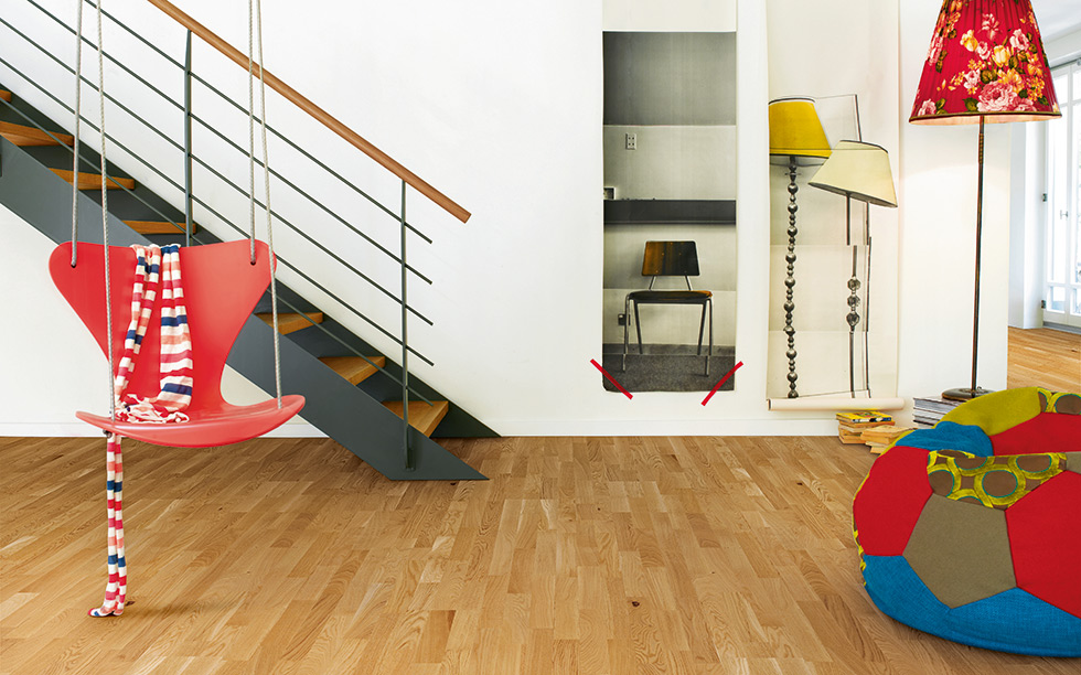 PARADOR Parkett Eiche Living Schiffsboden 3-Stab lackversiegelt matt | Sonderedition | 24 m²-#