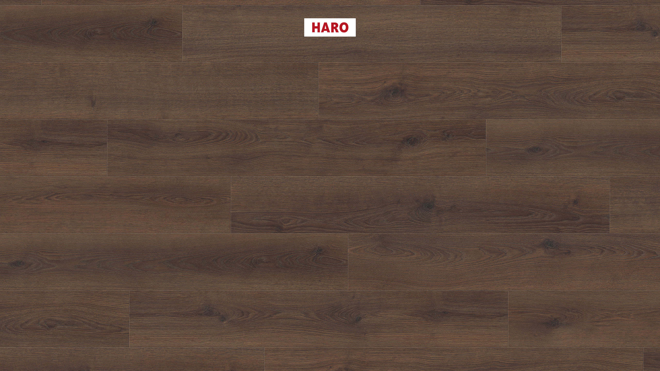 HARO Laminat Eiche Contura geräuchert Landhausdiele 4V | Tritty 100 | 2. Wahl | 24,5 m²-4018427448073