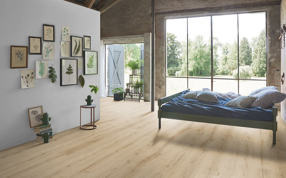 PARADOR Laminat Eiche Loft pure Lebhafte Struktur 4-seitige V-Fuge | Trendtime 6 | 28 m²-4014809238584
