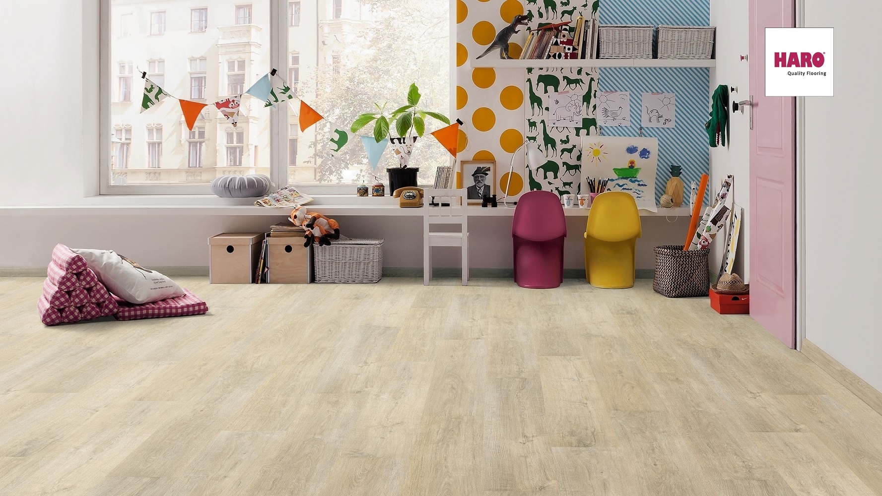 HARO Laminat Eiche Tivoli soft matt Landhausdiele | Sonderedition | 2.Wahl | 23,5 m²-4018427447861
