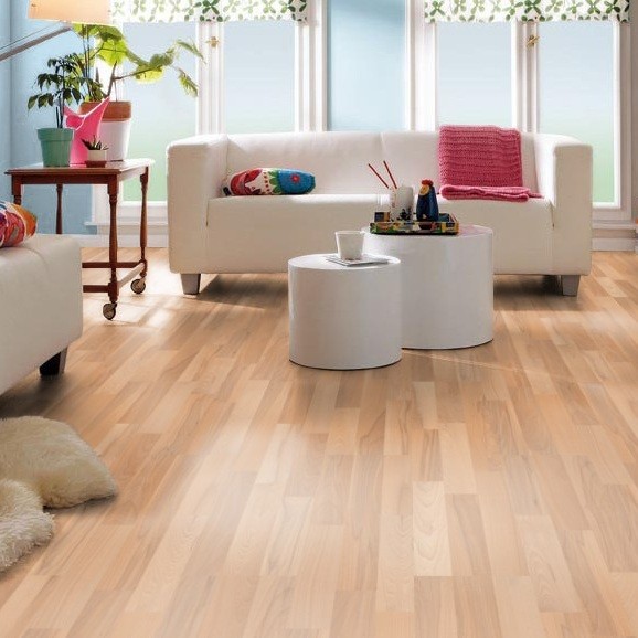 HARO Laminat Kernbuche matt Schiffsboden 3-Stab | Tritty 75-4018427242756