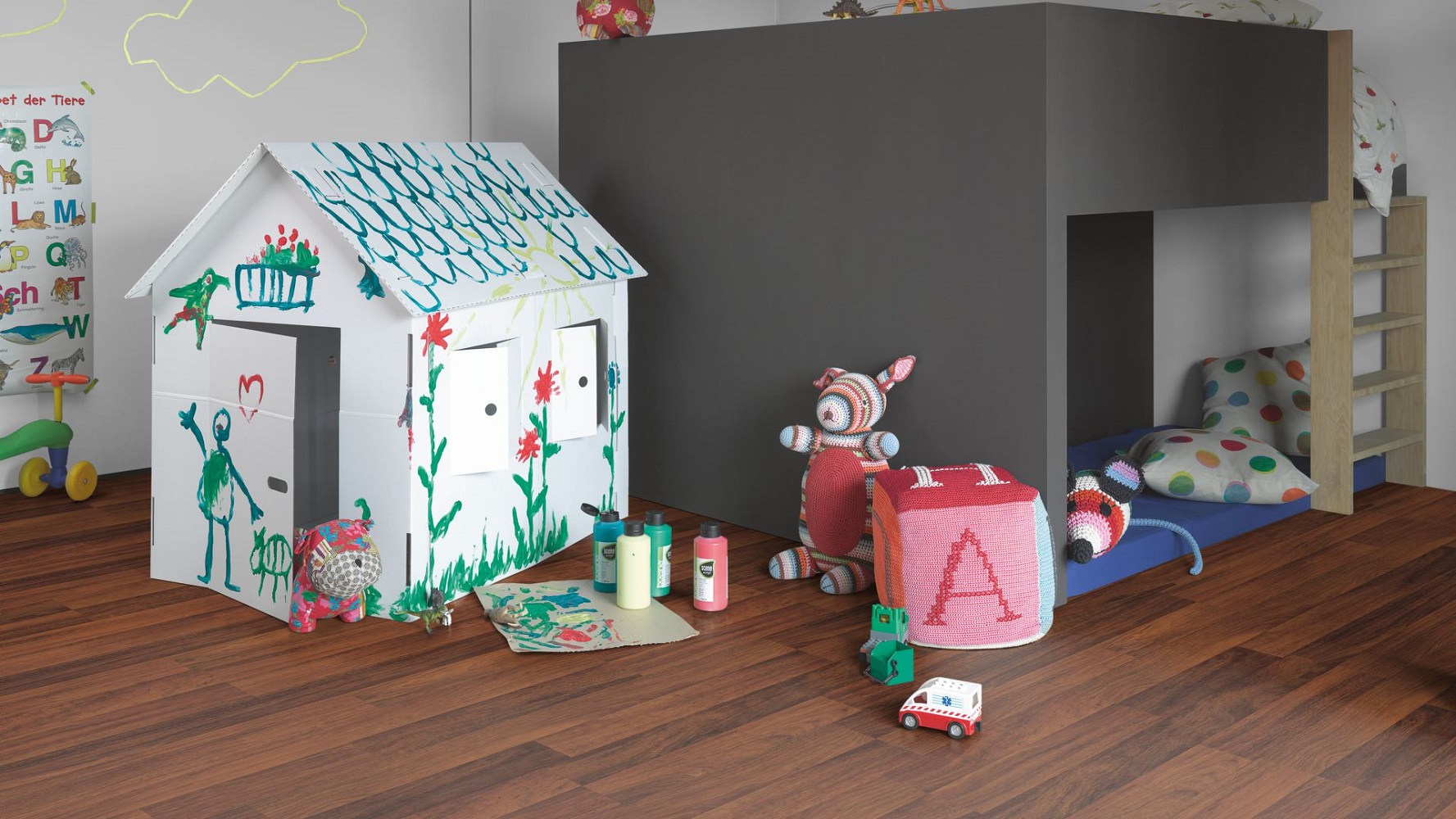 PARADOR Laminat Merbau Schiffsboden 2-Stab Feinholzstruktur | Classic 1050 | 32 m²-4014809157649 guenstig bei bodenverkauf.de kaufen PARADOR Laminat Merbau Schiffsboden 2-Stab Feinholzstruktur | Classic 1050 | 32 m²-4014809157649