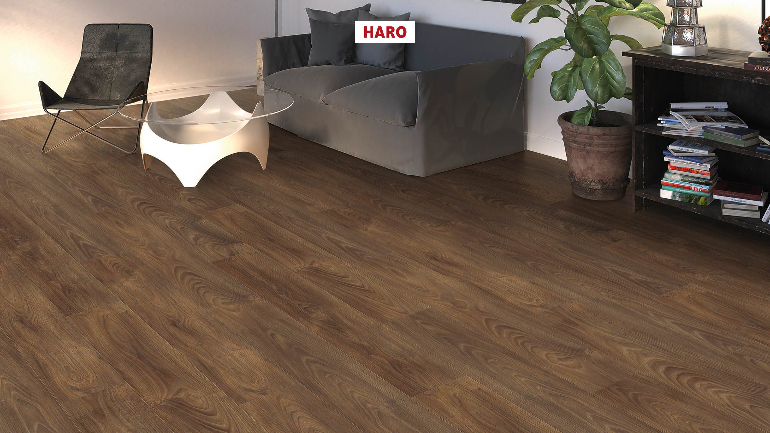 HARO Laminat Nussbaum Vario authentic soft Landhausdiele 4V | Tritty 200 Aqua Gran Via | 2.Wahl-4018427516673 HARO Laminat Nussbaum Vario authentic soft Landhausdiele 4V | Tritty 200 Aqua Gran Via | 2.Wahl-4018427516673