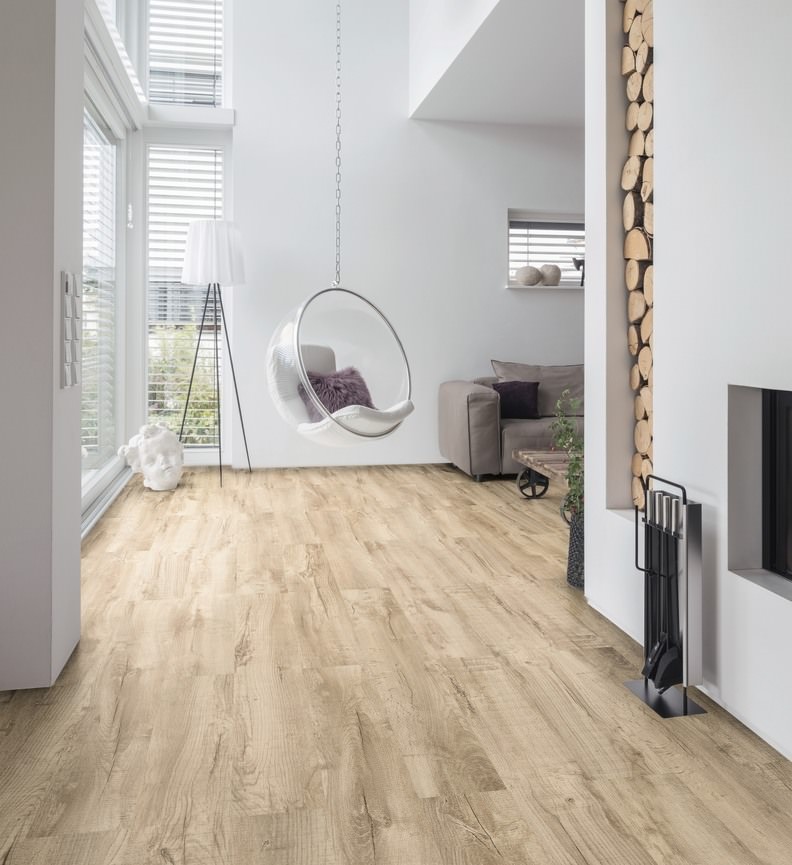 HARO Korkboden Arteo XL 4V Shabby Oak weiß Permadur | Corkett | 2. Wahl | 7 m²-4018427427238