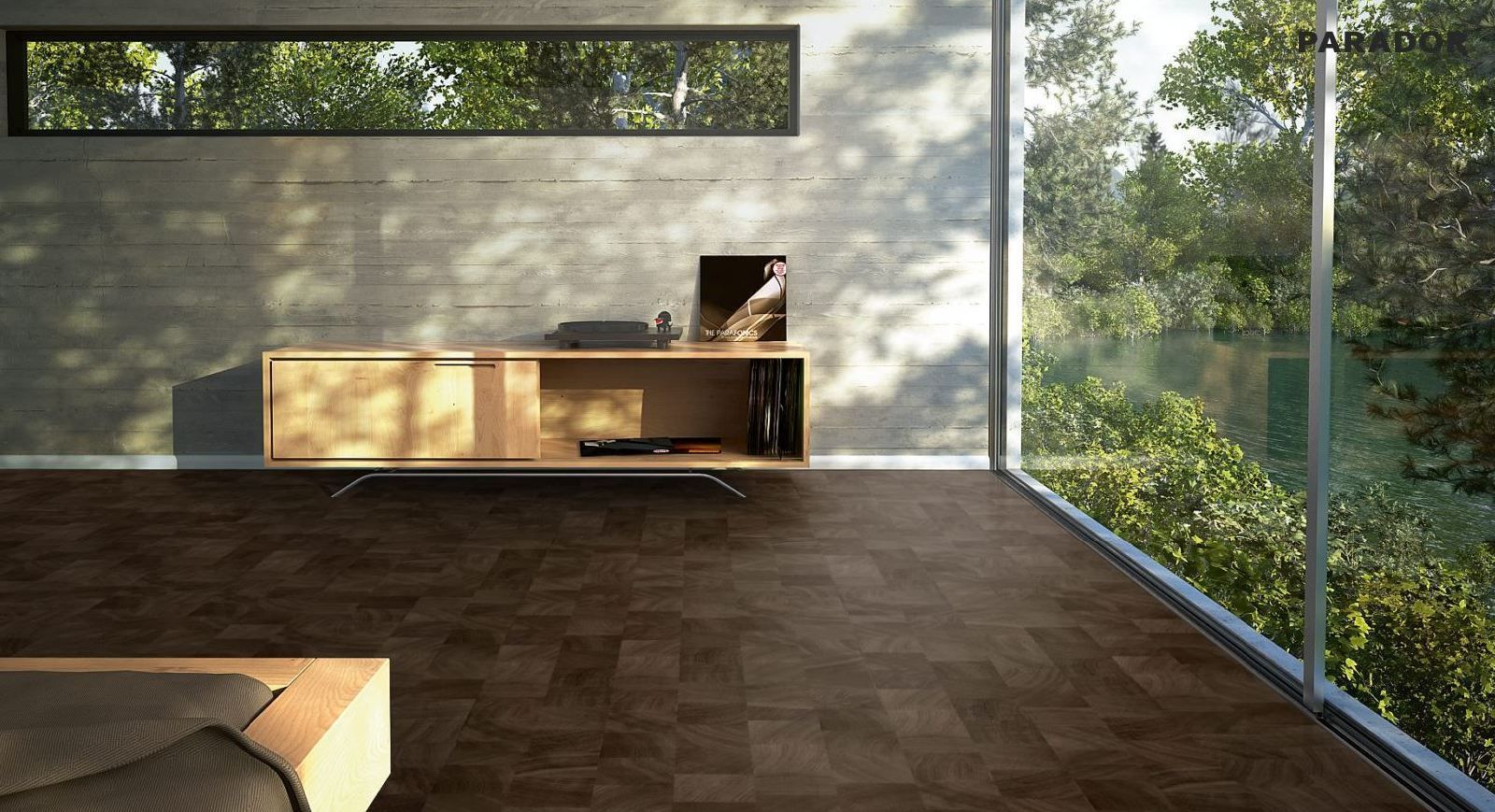 PARADOR Laminat Eiche Hirnholz geräuchert Ölstruktur | Classic 1050 | 17 m²-4014809172376