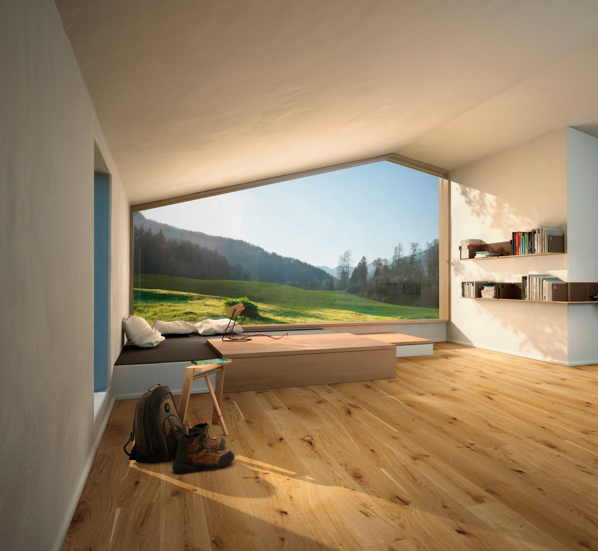 PARADOR Parkett Eiche Landhausdiele naturgeölt umlaufende Minifase | Basic 11-5-4014809162490