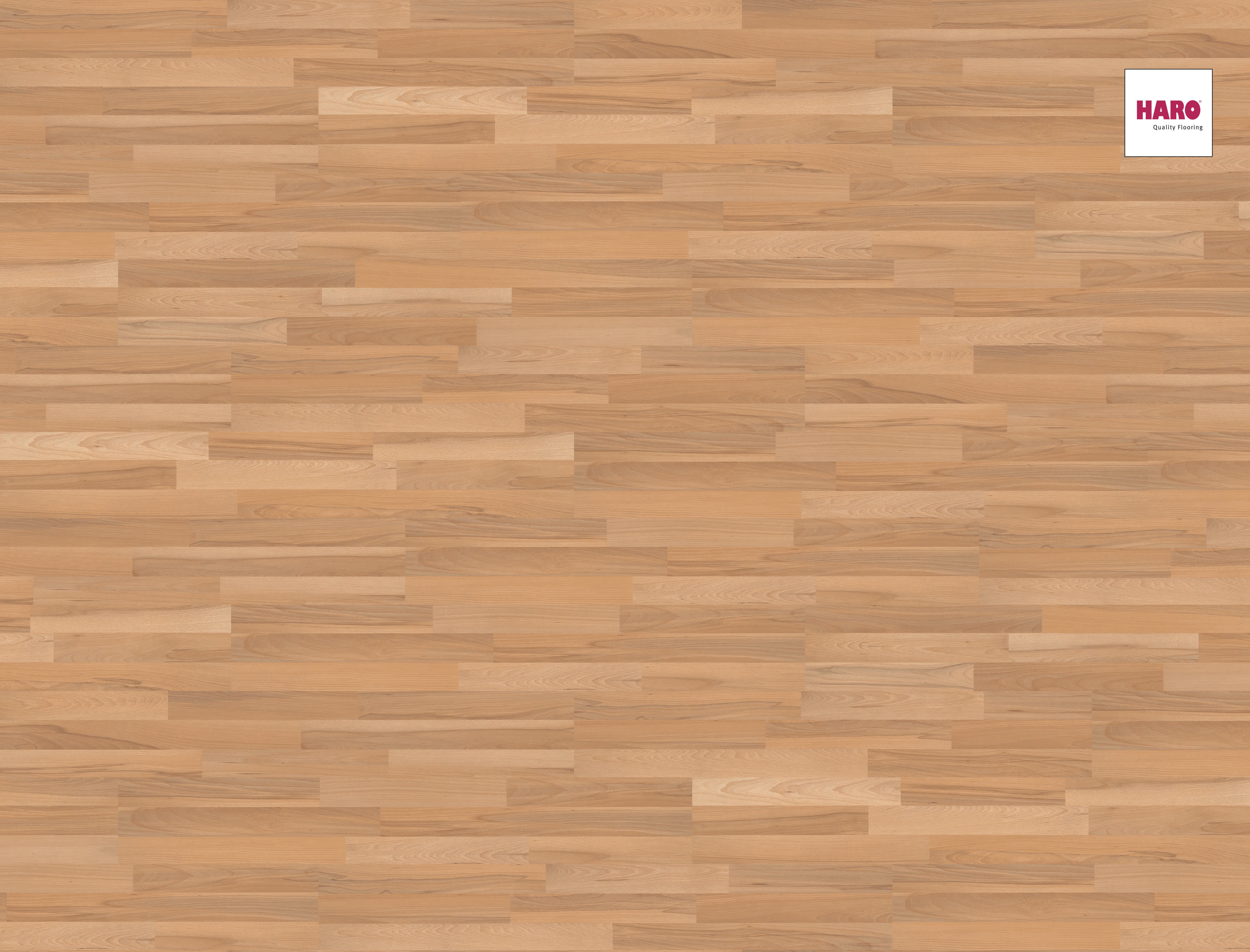 HARO Laminat Kernbuche matt Schiffsboden 3-Stab TC | Tritty 75 | 2.Wahl | 10 m²-4018427310332