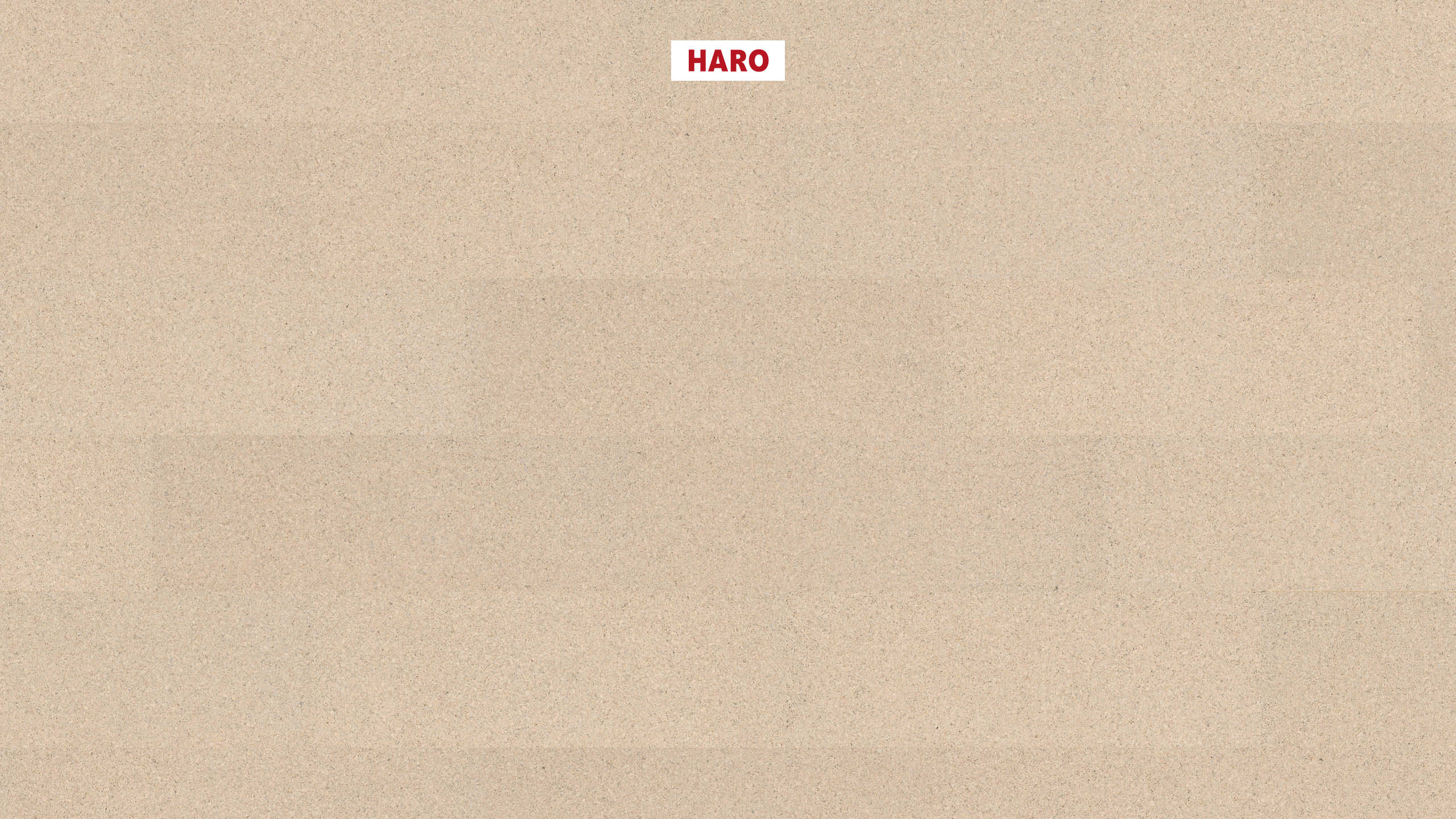 HARO Korkboden Sirio creme permaDur Top Connect | Corkett-4018427459017