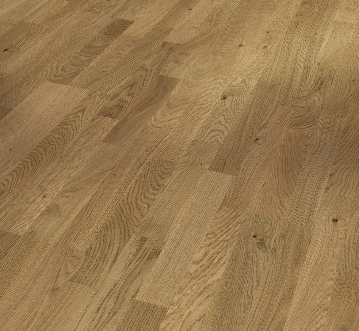 PARADOR Parkett Eiche astig Schiffsboden 3-Stab lackversiegelt matt | Sonderedition-# guenstig bei bodenverkauf.de kaufen PARADOR Parkett Eiche astig Schiffsboden 3-Stab lackversiegelt matt | Sonderedition-#