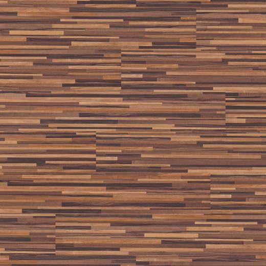TER HÜRNE Laminat Nussbaum mittelbraun Multistripe | Step One-4024895014924