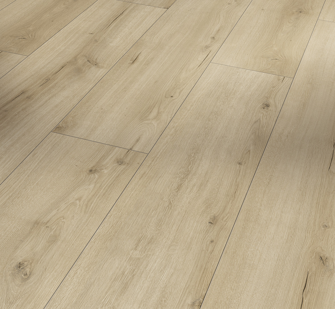 PARADOR Laminat Eiche Loft pure Lebhafte Struktur 4-seitige V-Fuge | Trendtime 6 | 28 m²-4014809238584