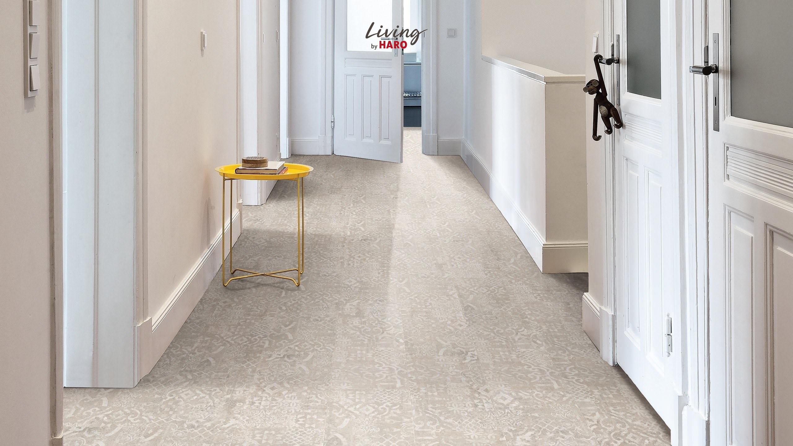 HARO Designboden Azulejo Crema | DISANO LifeAqua Piazza 4V | 2. Wahl | 12 m²-4018427498726