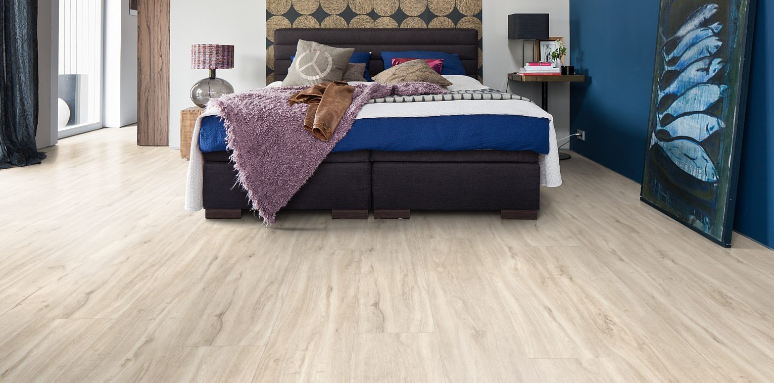 HARO Vinylboden Eiche Glacier Landhausdiele XL 4-seitige V-Fase | DISANO Sonderedition-4018427433970