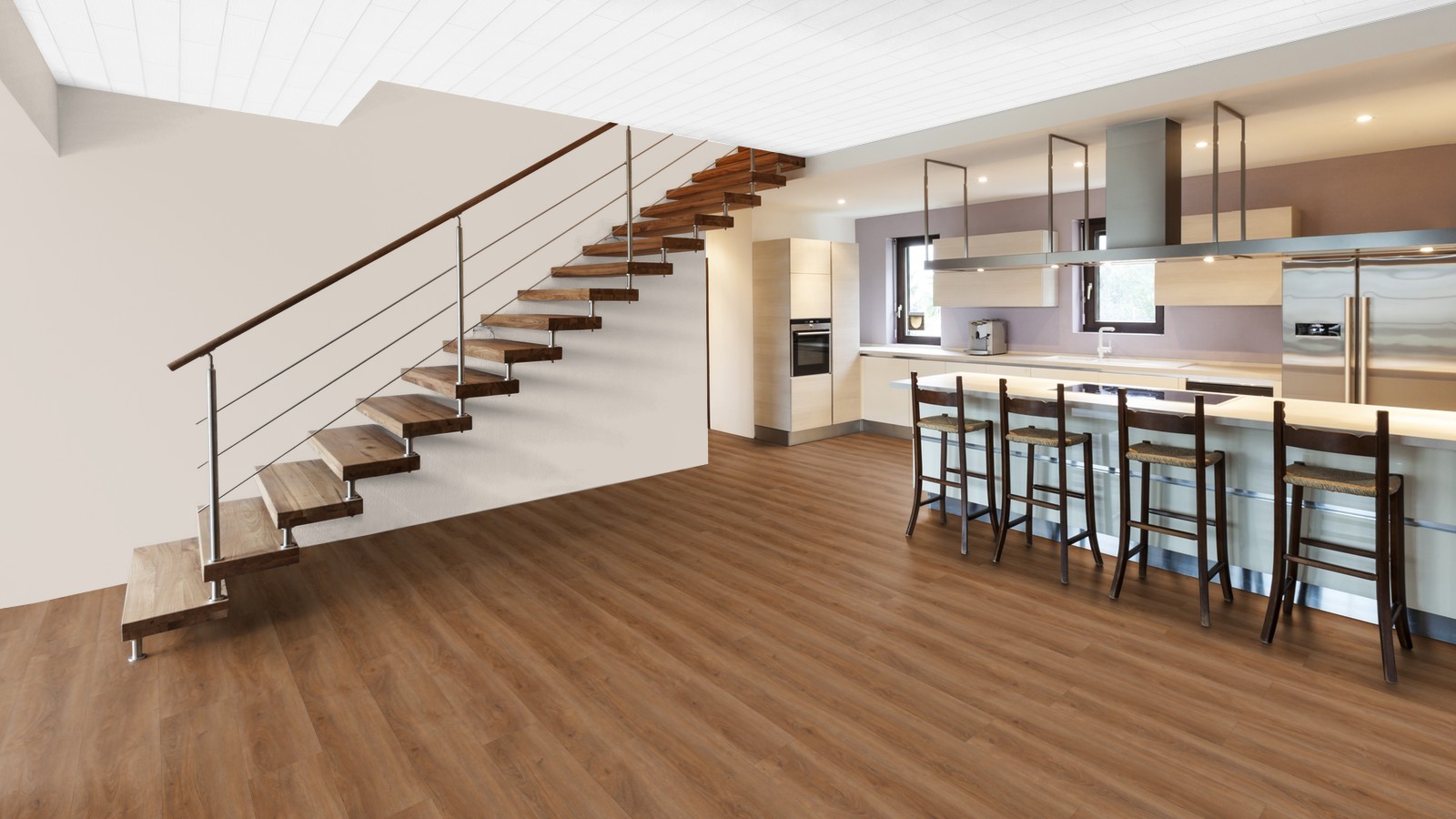 TER HÜRNE Vinylboden Eiche Melbourne rotbraun Lange Landhausdiele D03 | Straight Choice | 15 m²-4012853110931 guenstig bei bodenverkauf.de kaufen TER HÜRNE Vinylboden Eiche Melbourne rotbraun Lange Landhausdiele D03 | Straight Choice | 15 m²-4012853110931