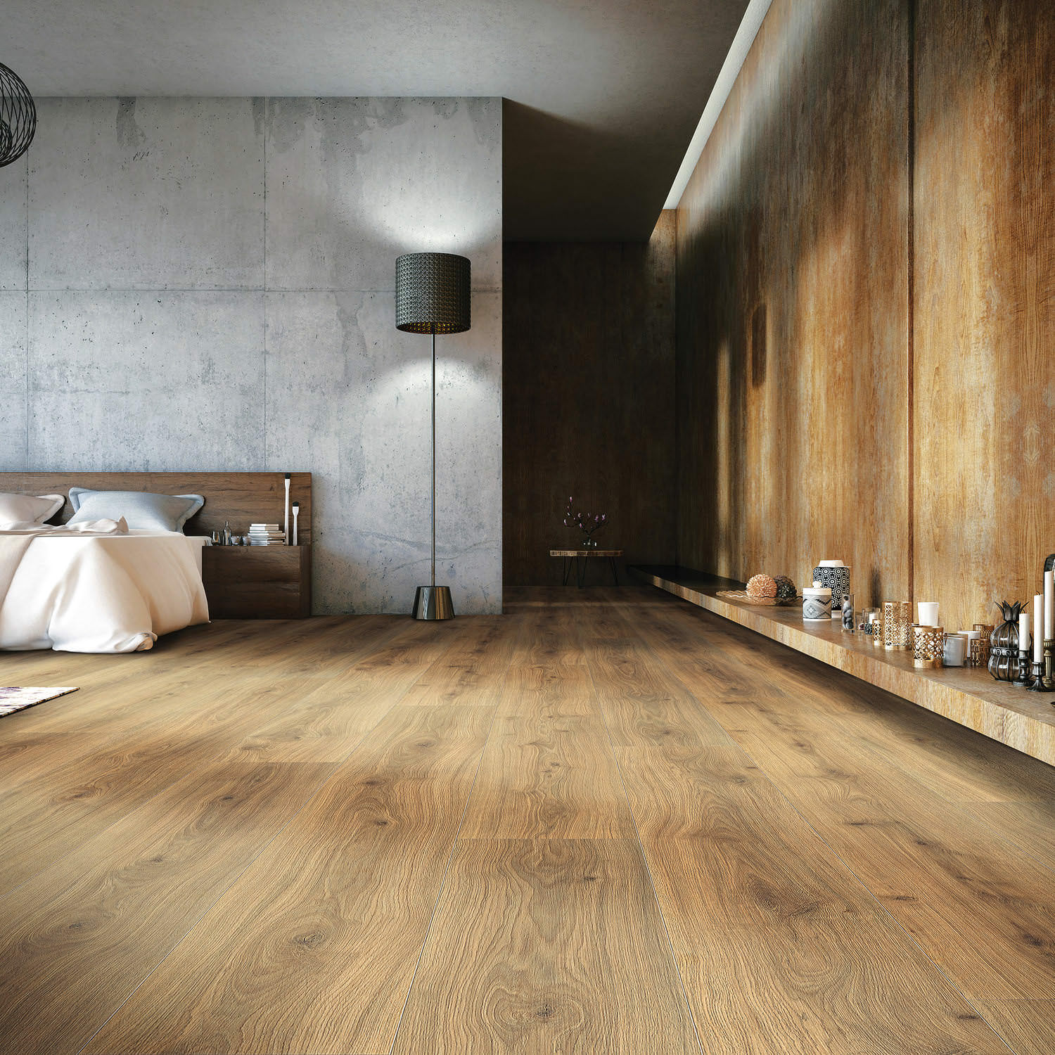 HARO Laminat Eiche Emilia Honig Landhausdiele 4V | Tritty 200 Aqua Gran Via | 2.Wahl | 20 m²-4018427458348