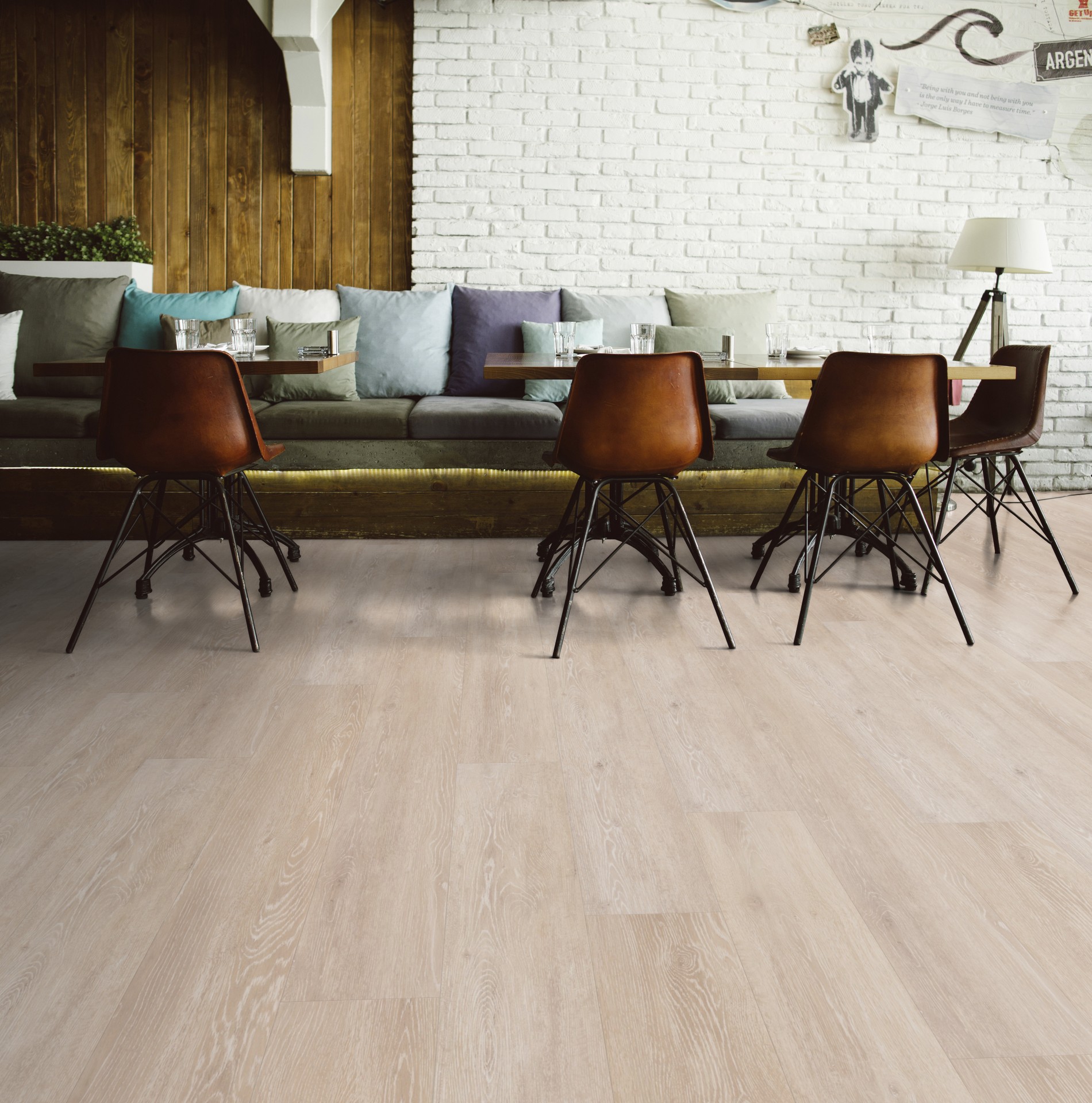 TER HÜRNE Design-Vinylboden Eiche Viborg beige Landhausdiele F02 | Pure Choice Comfort-4012853119675
