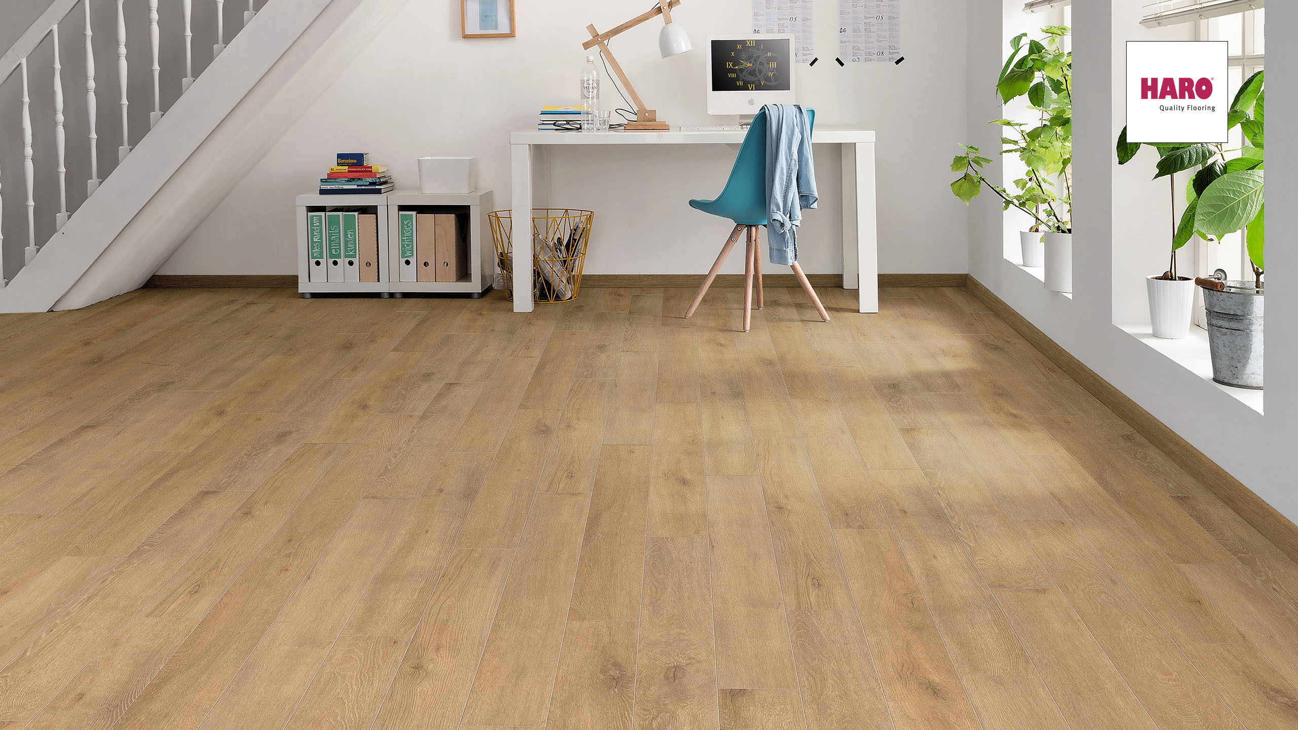 HARO Laminat Eiche Veneto natur Landhausdiele | Tritty 100 Loft | 2.Wahl | 8,5 m²-4018427400217 HARO Laminat Eiche Veneto natur Landhausdiele | Tritty 100 Loft | 2.Wahl | 8,5 m²-4018427400217