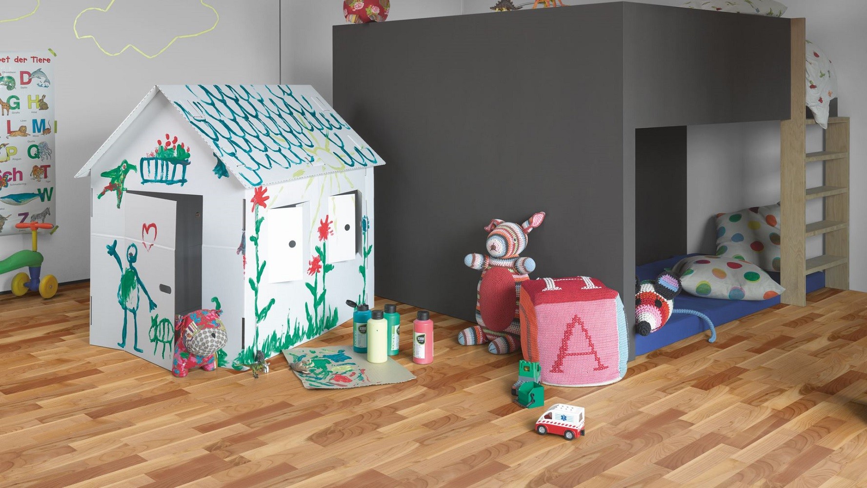 PARADOR Parkett Kirsche europäisch Prag SB 3-Stab Rustikal matt lackiert | Sonderedition | 8 m²-4014809121275 guenstig bei bodenverkauf.de kaufen PARADOR Parkett Kirsche europäisch Prag SB 3-Stab Rustikal matt lackiert | Sonderedition | 8 m²-4014809121275