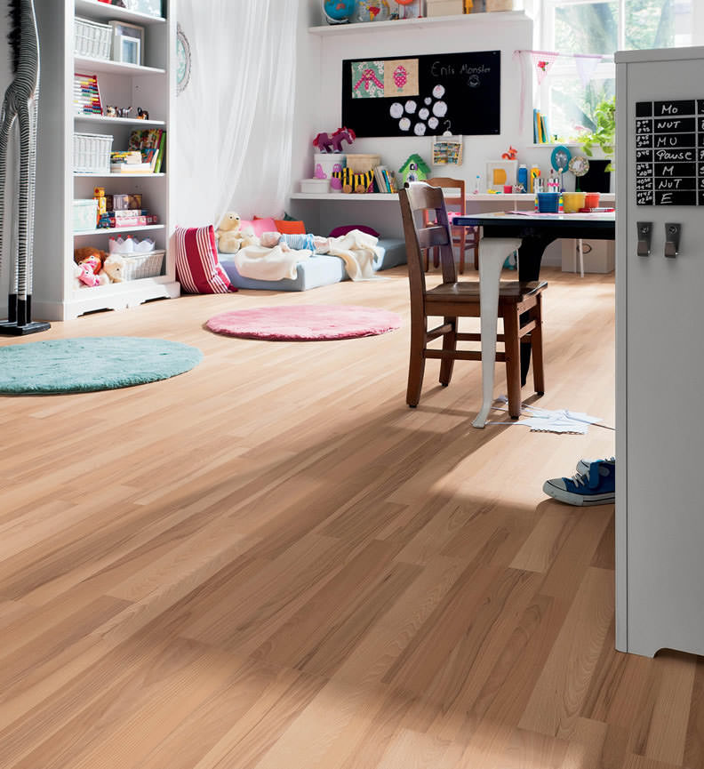 HARO Laminat Kernbuche matt Schiffsboden 3-Stab TC | Tritty 75 | 2.Wahl | 10 m²-4018427310332
