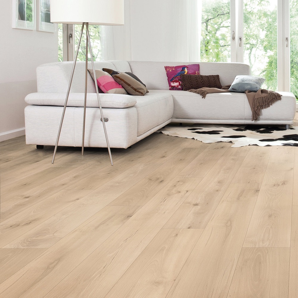 HARO Laminat Sommerbuche Landhausdiele 4V strukturiert matt | Living | 24 m²-4018427386641 guenstig bei bodenverkauf.de kaufen HARO Laminat Sommerbuche Landhausdiele 4V strukturiert matt | Living | 24 m²-4018427386641
