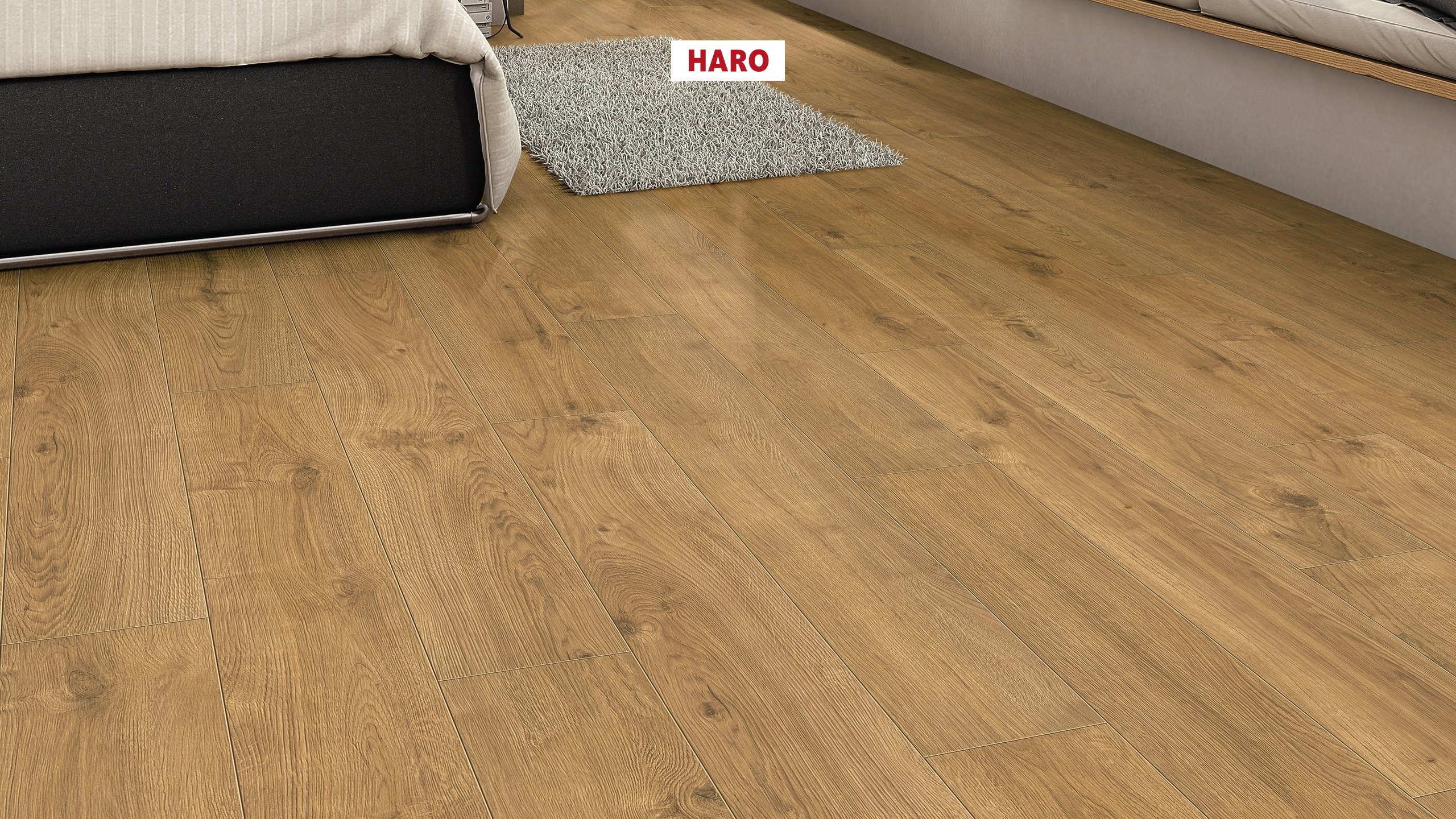 HARO Korkboden Eiche Portland naturell strukturiert | Arteo XL 4V | 14 m²-4018427505820