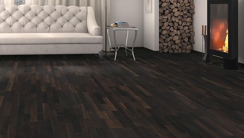 HARO Parkett Achateiche naturgeölt Schiffsboden 3-Stab | 2.Wahl | 27,0 m²-