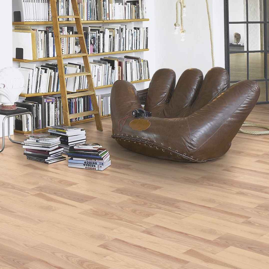 Parkett Esche matt weiss lackversiegelt Landhausdiele | Aktion | 8 m²-4014809149200