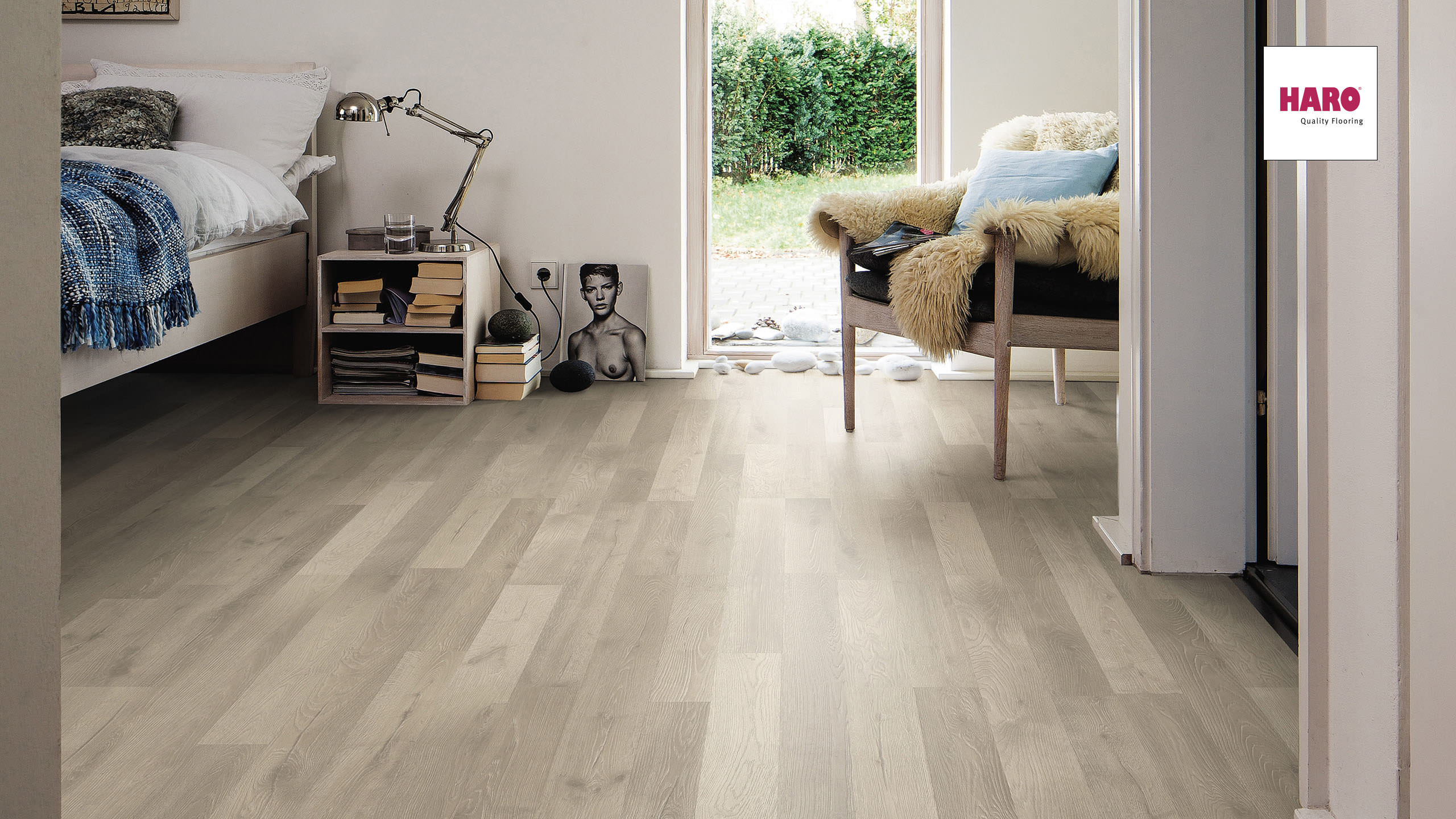HARO Laminat Eiche Artico grau authentic 2-Stab | Tritty 75 | 2.Wahl | 20,5 m²-4018427376871