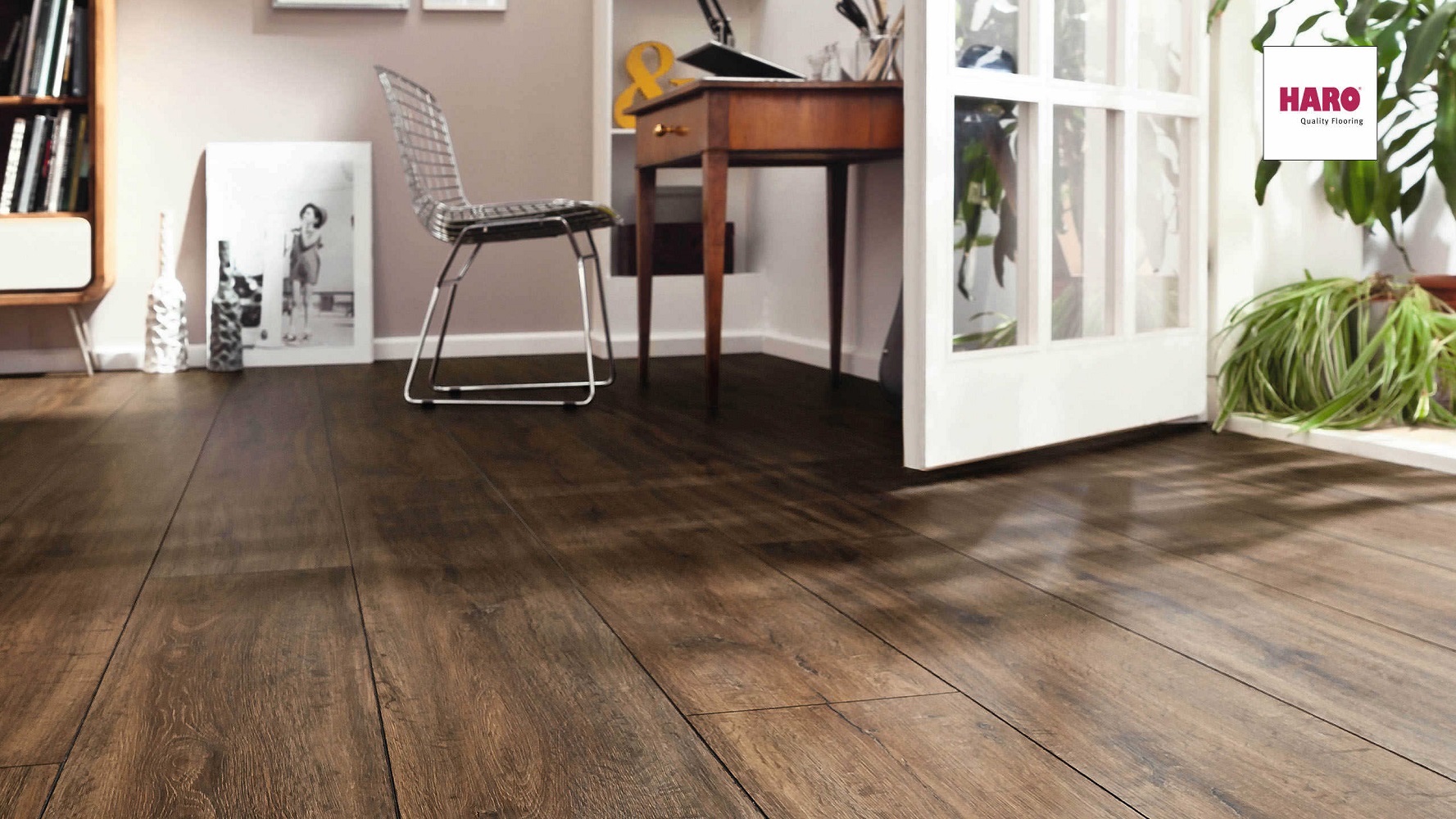 HARO Designboden Französische Räuchereiche Landhausdiele XL | DISANO Classic Aqua | 2. Wahl | 16 m²-4018427343583