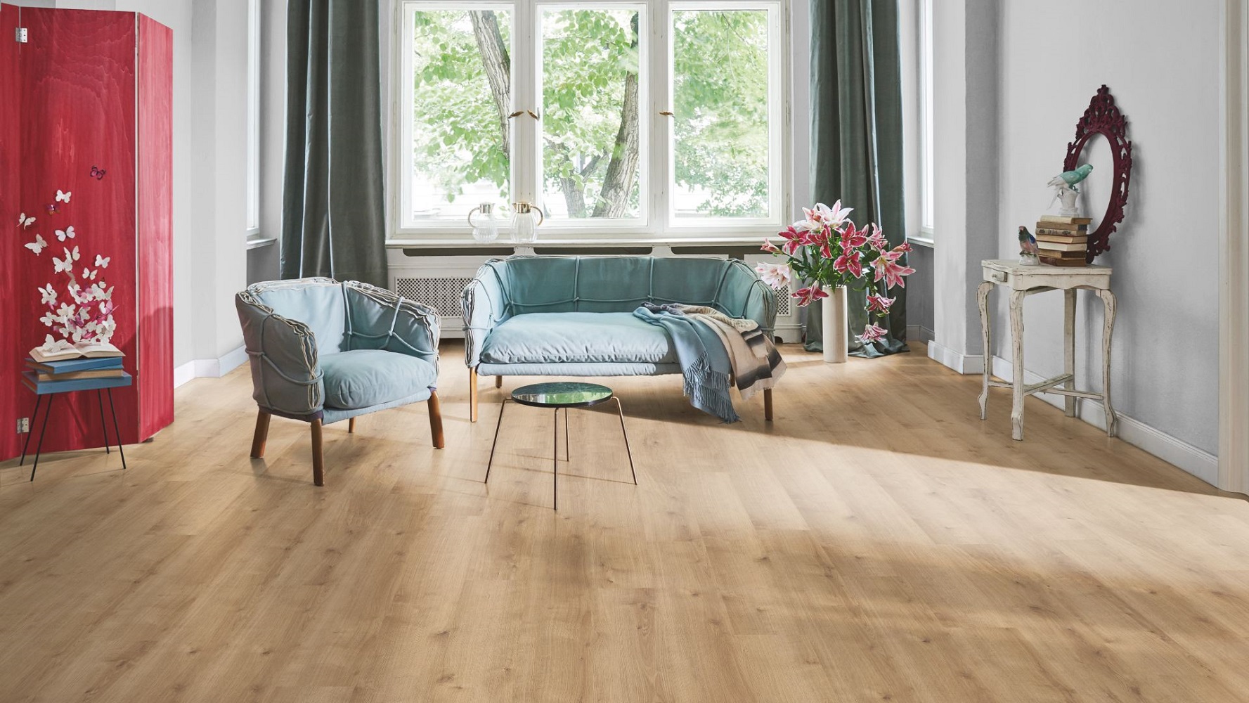 PARADOR Designboden Eiche Pure Natur Landhausdiele 4-seitige Fase | Modular ONE | 2. Wahl | 9 m²-4014809192190